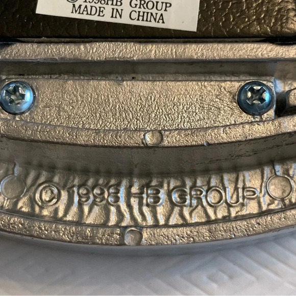 New! Rock-A-Bye Baby Chrome Heavy Baby Photo Frame 2.5 x 3.5” 1998 Keepsake - Picture 8 of 11